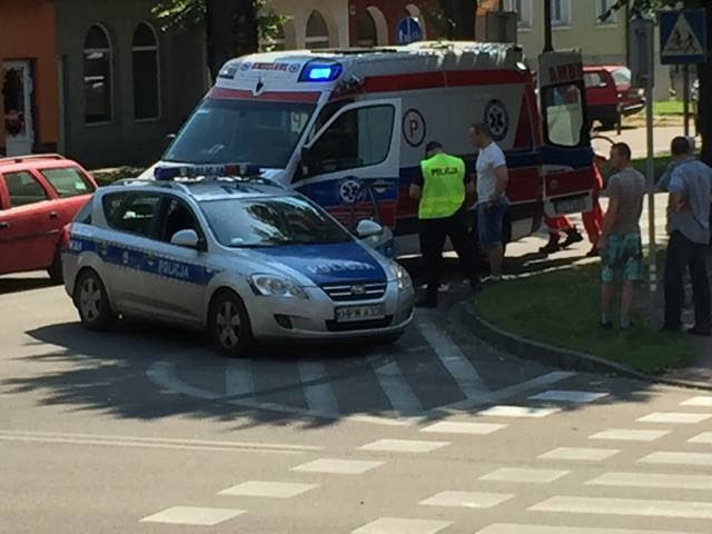 Samochód potrącił rowerzystę 