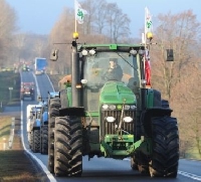 Uwaga - rolnicy znów zablokują droge numer 6