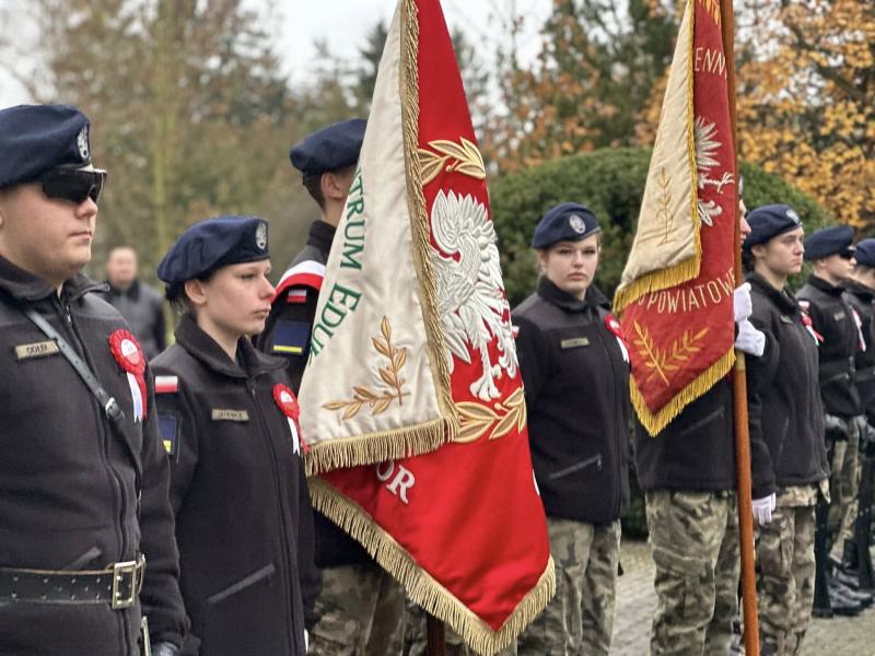 Wspólne świętowanie 107. rocznicy odzyskania niepodległości w Białogardzie