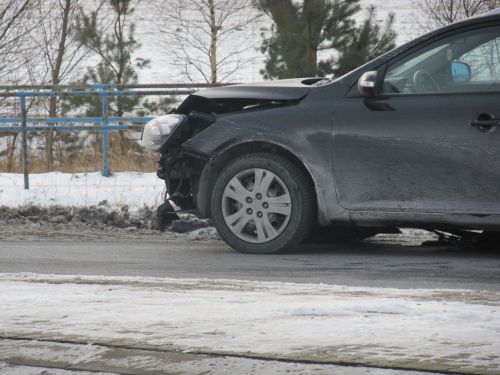 Wypadek na obwodnicy Karlina 