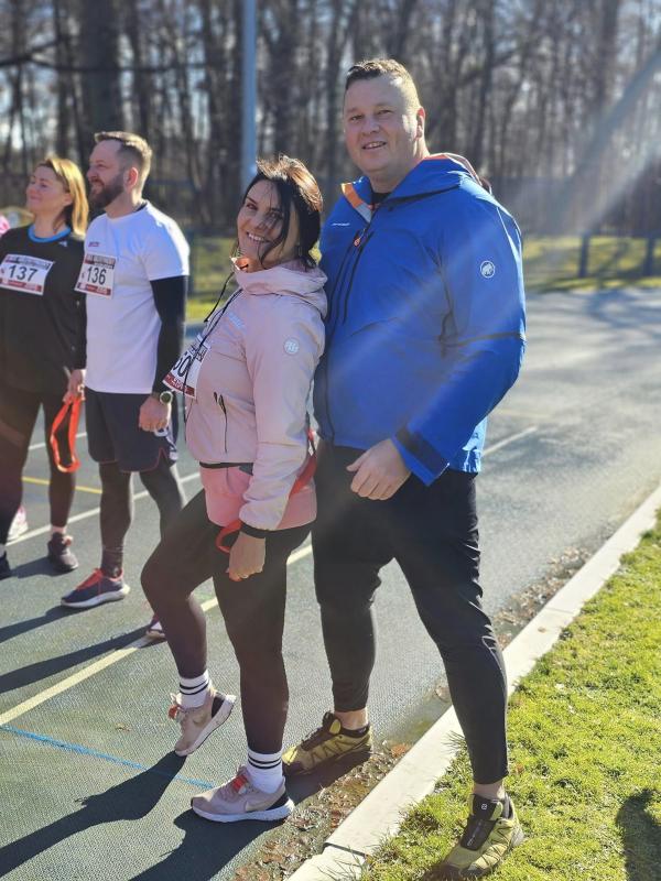 Bieg Walentynkowy zorganizowany przez Stowarzyszenie Figa