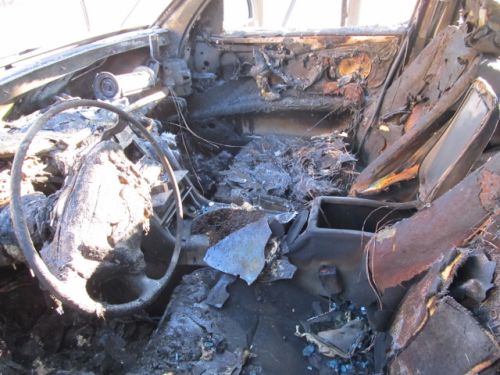 Pożar samochodu w Białogardzie 