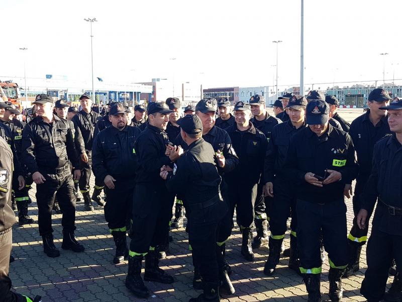 Powitanie strażaków Świnoujście i Białogard - duża porcja zdjęć!