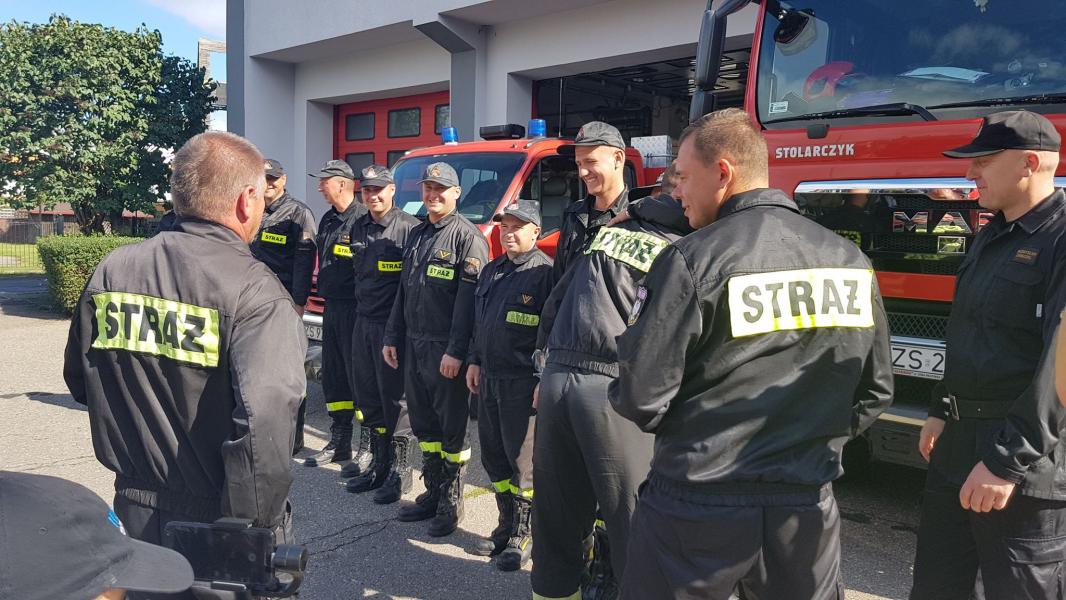 Powitanie strażaków Świnoujście i Białogard - duża porcja zdjęć!