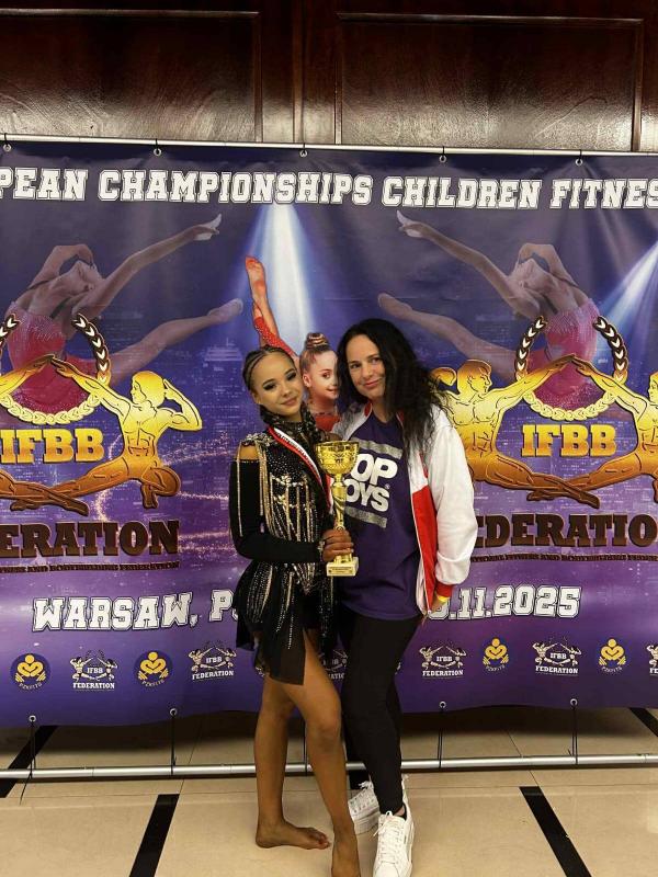 Julia Predko Wicemistrzynią Europy IFBB