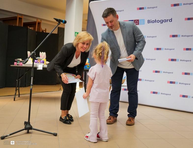 Uroczyste rozdanie nagród w konkursie na Ozdobę Wielkanocną.