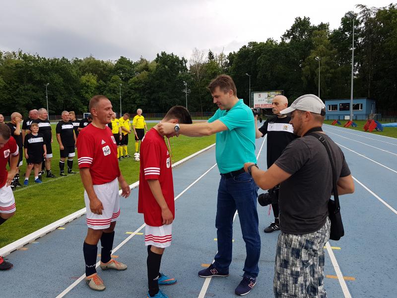 Jubileuszowy XX mecz z okazji święta policji. Fotorelacja. 