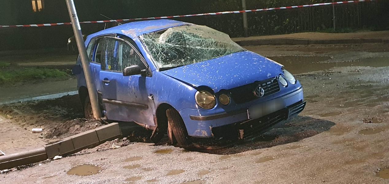 Wypadek na ul. Moniuszki w Białogardzie