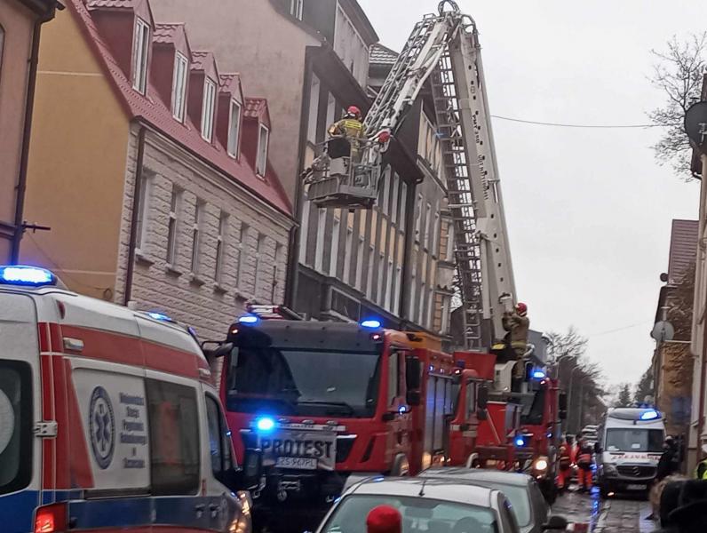 Wybuch gazu w Białogardzie przy ulicy Klonowej