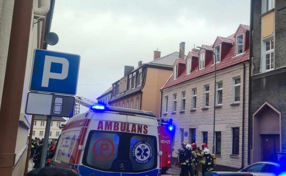 Wybuch gazu w Białogardzie przy ulicy Klonowej