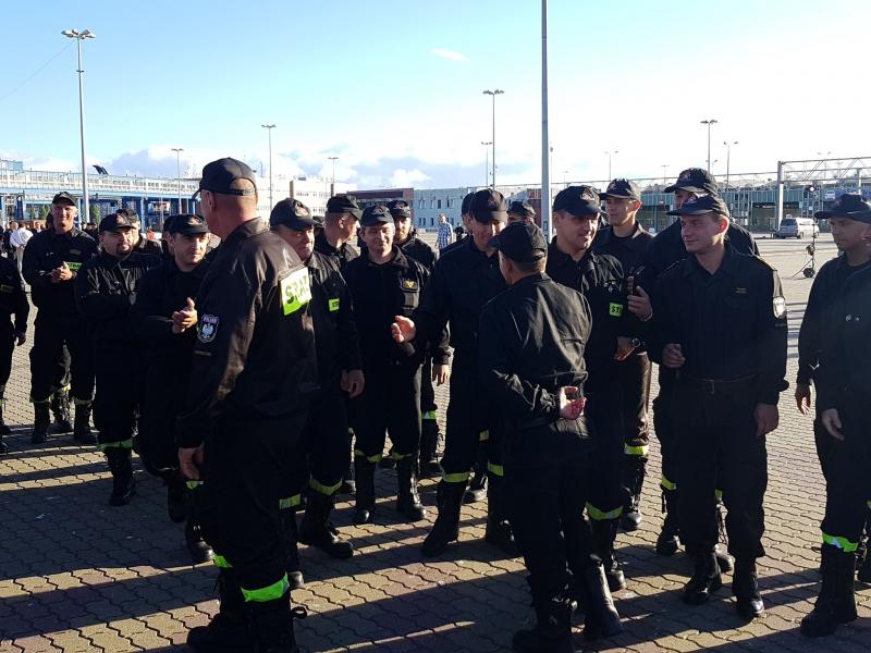 Powitanie strażaków Świnoujście i Białogard - duża porcja zdjęć!