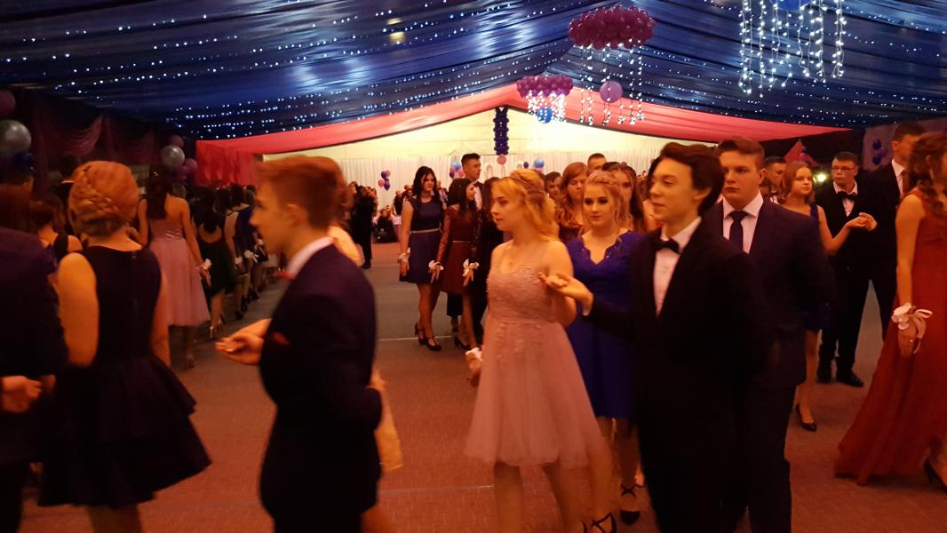 Bal Szkolny 2019 - szkolna zabawa i Polonez w wykonaniu klas gimnazjalnych.  Duża porcja zdjęć z tego wydarzenia! 