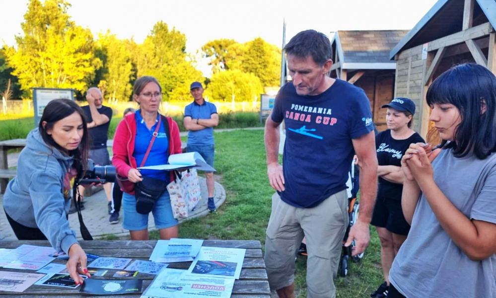 Płynęli, by pomóc Mauro – 12-godzinny maraton kajakowy na Parsęcie