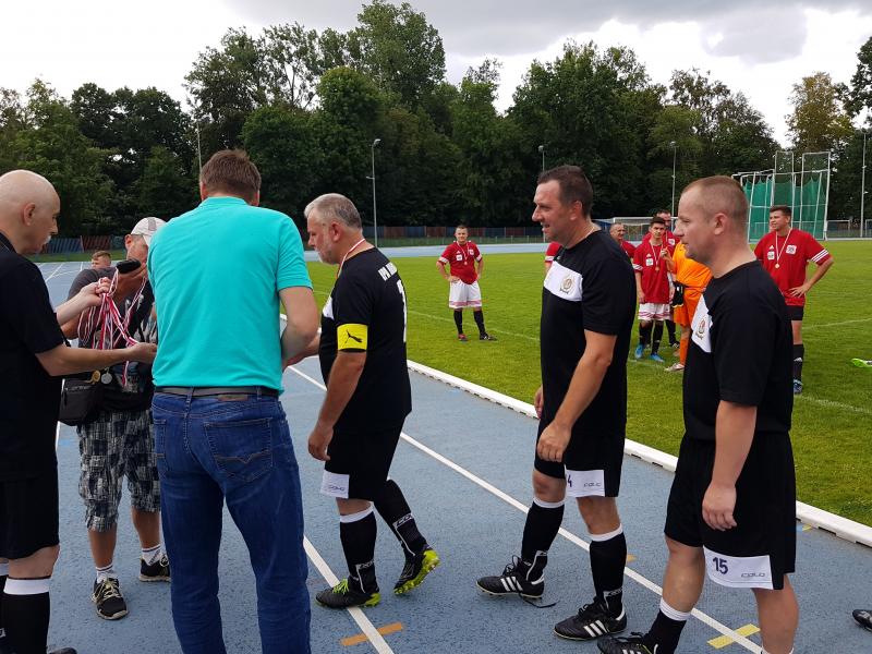 Jubileuszowy XX mecz z okazji święta policji. Fotorelacja. 