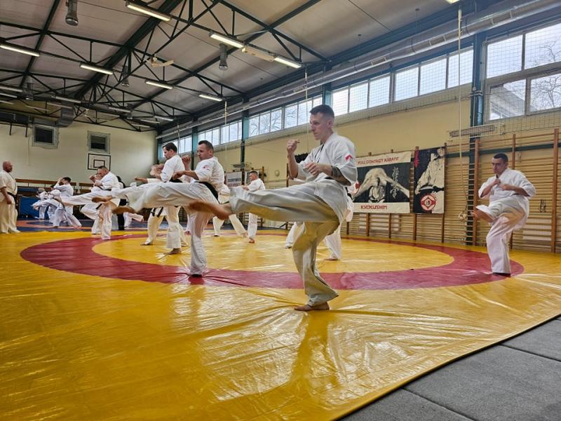 Seminarium Karate Kyokushin w Białogardzie.