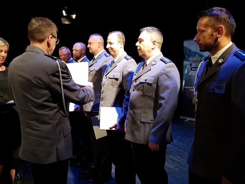 Święto Policji Białogard 2018 - awanse służbowe (fotorelacja) 