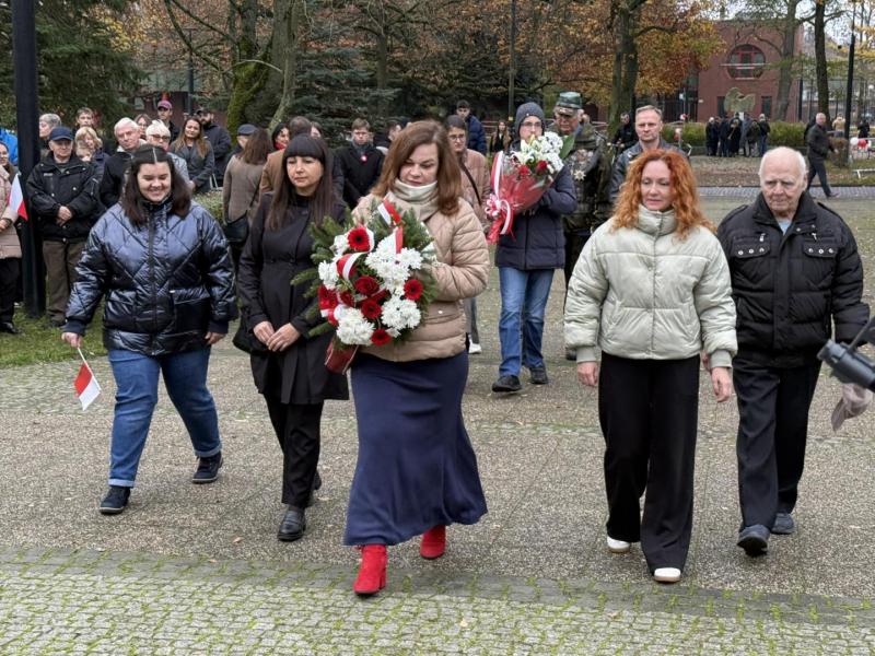 Wspólne świętowanie 107. rocznicy odzyskania niepodległości w Białogardzie