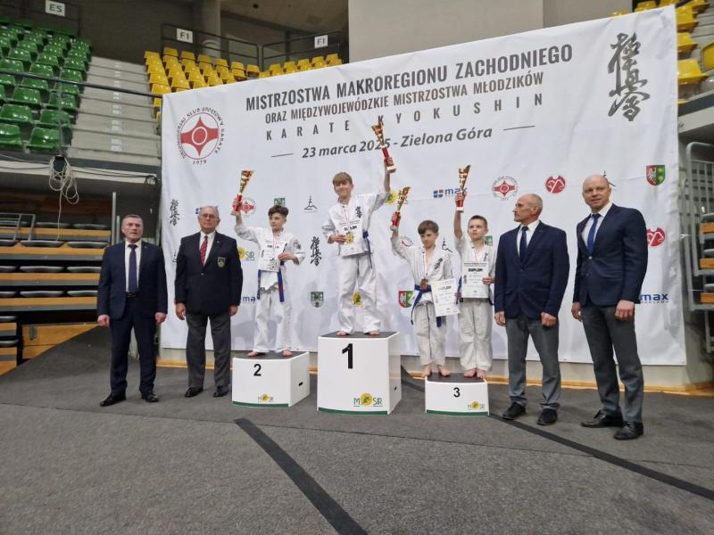 Brązowe medale dla Białogardzkich zawodników w Zielonej Górze.