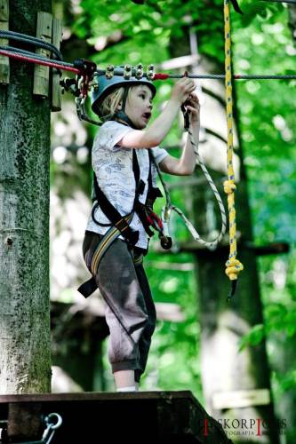 AKTIM w Parku Linowym w Koszalinie