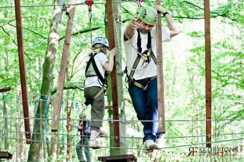 AKTIM w Parku Linowym w Koszalinie