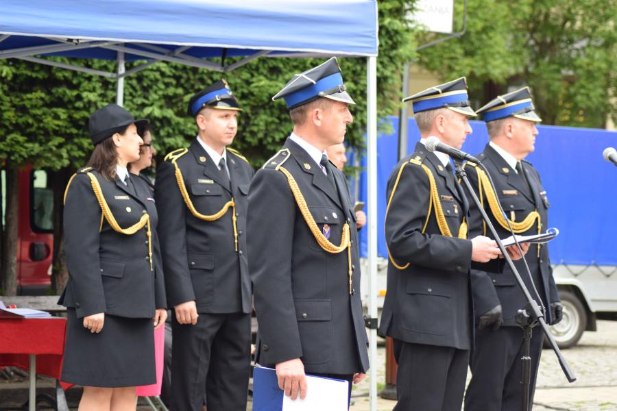 Powiatowe Obchody Dnia Strażaka w Białogardzie. Awanse i odznaczenia.