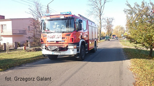 Wyciek gazu w Białogardzie 