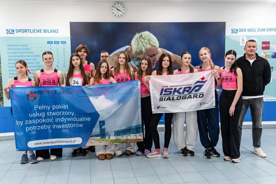 Udany start lekkoatletów Iskry Białogard na „Weihnachtssportfest” w Neubrandenburgu