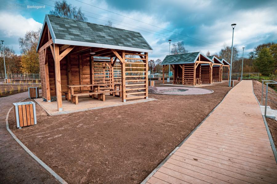 Przystań kajakowa już prawie gotowa