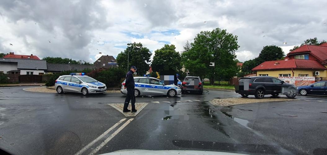 Potrącenie rowerzystki w Białogardzie 
