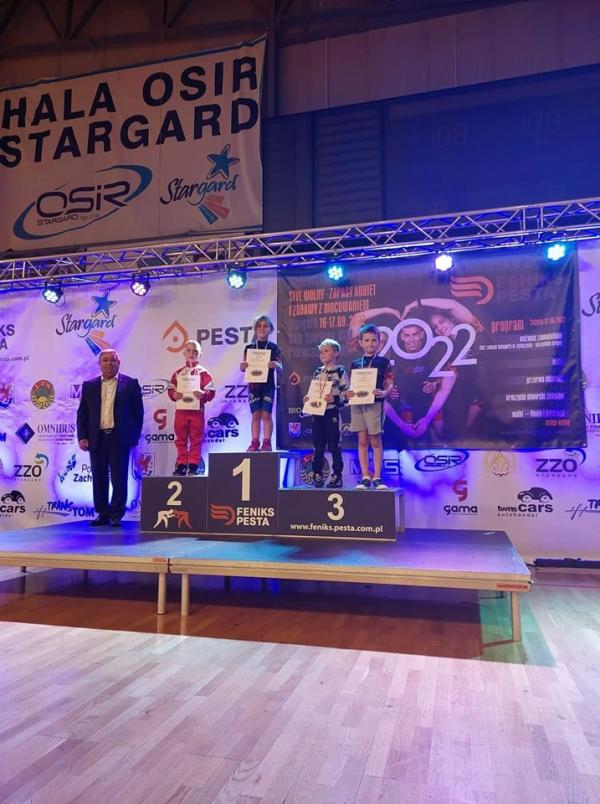 Międzynarodowe Mistrzostwa Polski Szkół Podstawowych w Stargardzie.