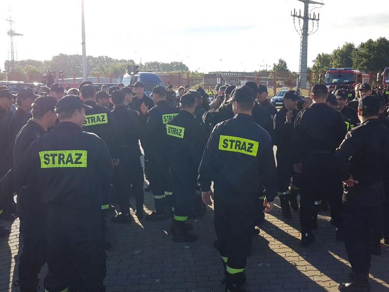 Powitanie strażaków Świnoujście i Białogard - duża porcja zdjęć!