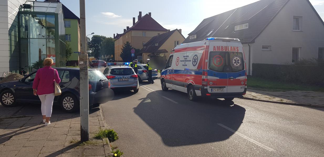 Potrącenie w Białogardzie - kierowca stracił uprawnienia. 