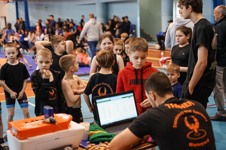 Pierwsze zawody ZKS Białogard