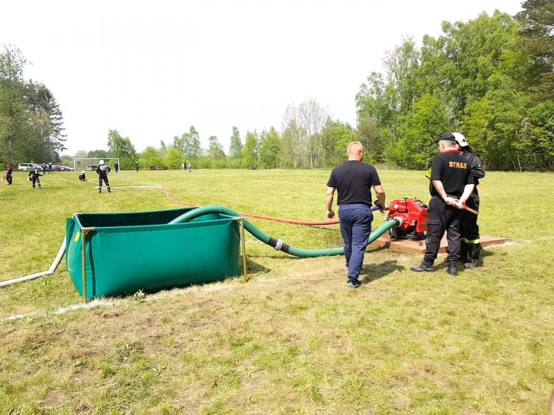 Zawody sportowo  - pożarnicze zakończył strażacki piknik.