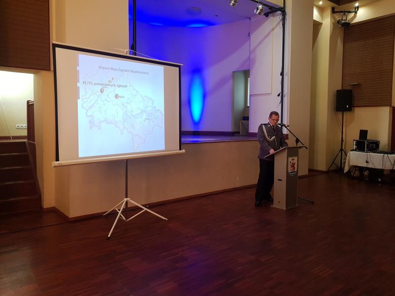 Odprawa Służbowa  i pożegnanie Komendanta Powiatowego Policji w Białogardzie - obszerna fotorelacja.