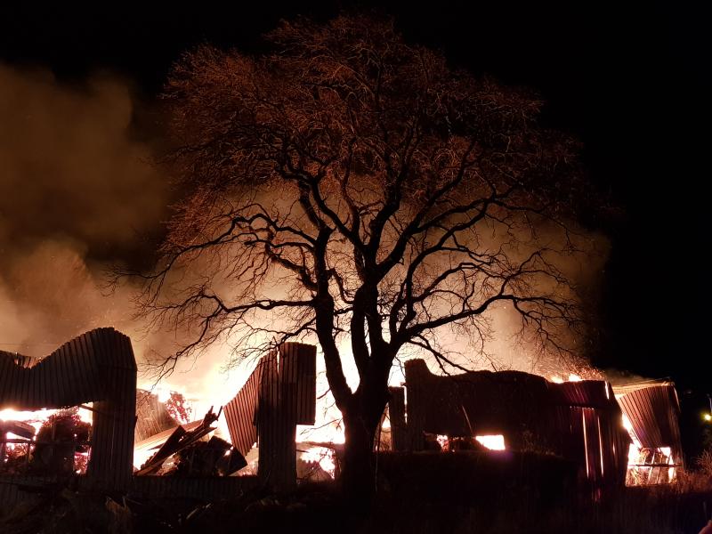 Ogromny pożar w Białogardzie! Przyczyną może być podpalenie. Foto Video!  