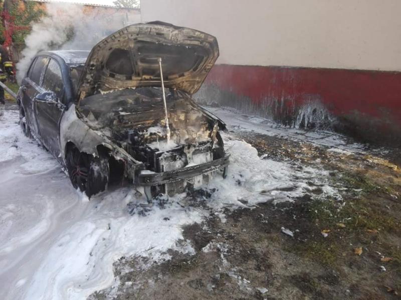 Podpalił auto sąsiada warte 70tys zł  - sprawca został zatrzymany.