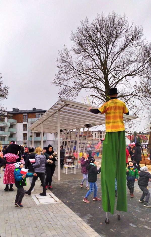 Otwarcie Zaułka Drzewnego w Białogardzie 