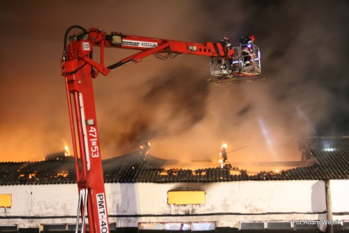 Pożar w Pobłociu Małym 