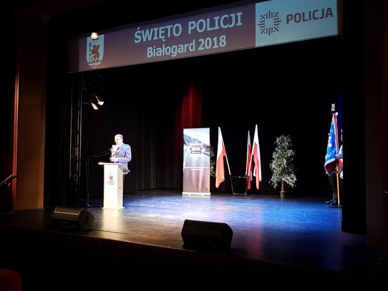 Święto Policji Białogard 2018 - awanse służbowe (fotorelacja) 
