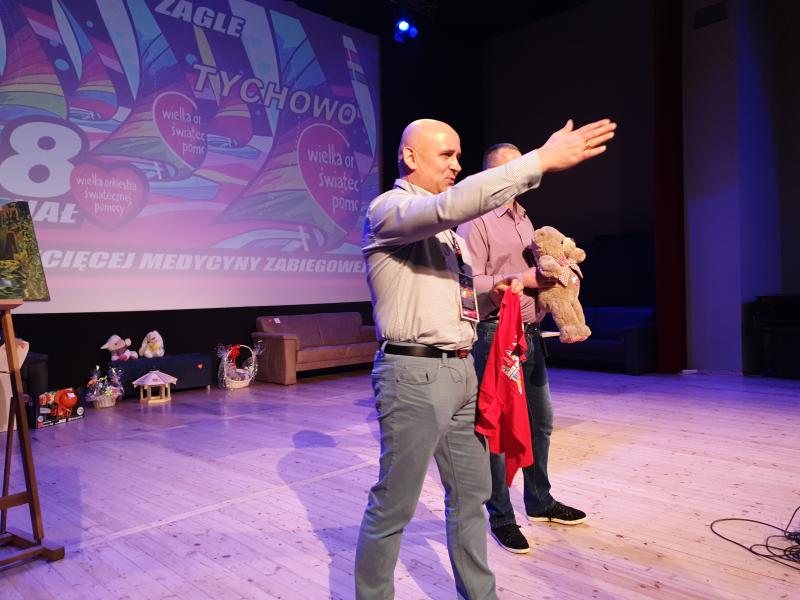 28. Finał WOŚP w Tychowie - zlicytowano złote serduszko.  Padł rekord zbiórki! ZDJĘCIA 