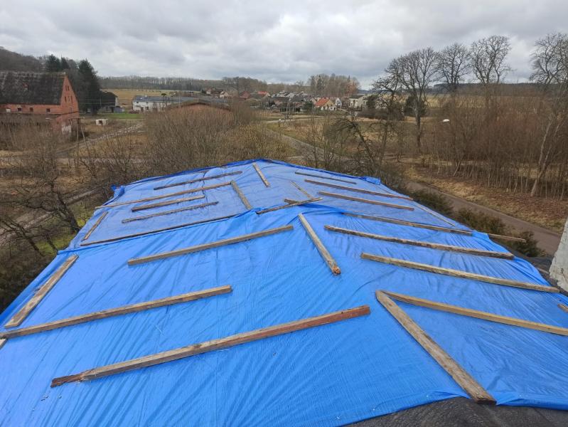 Skutki Orkanu Eunice