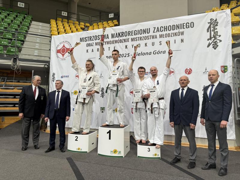 Brązowe medale dla Białogardzkich zawodników w Zielonej Górze.