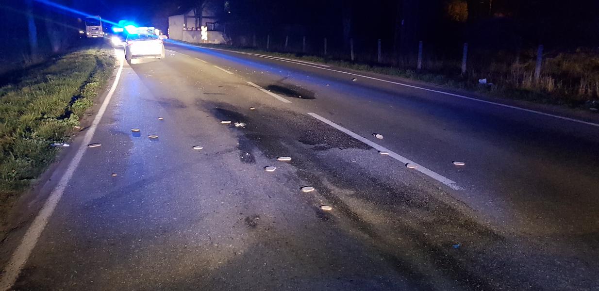 Poważny wypadek pod Białogardem - poszkodowany 45 latek walczy o życie! 