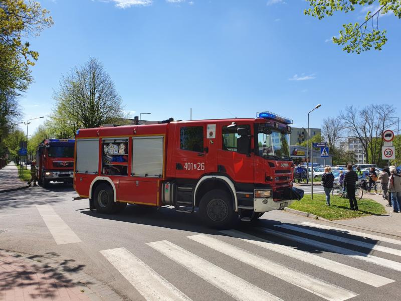 Potrącenie rowerzysty w Białogardzie - 83 latek trafił do szpitala. 