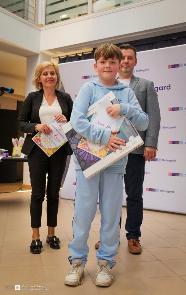 Uroczyste rozdanie nagród w konkursie na Ozdobę Wielkanocną.