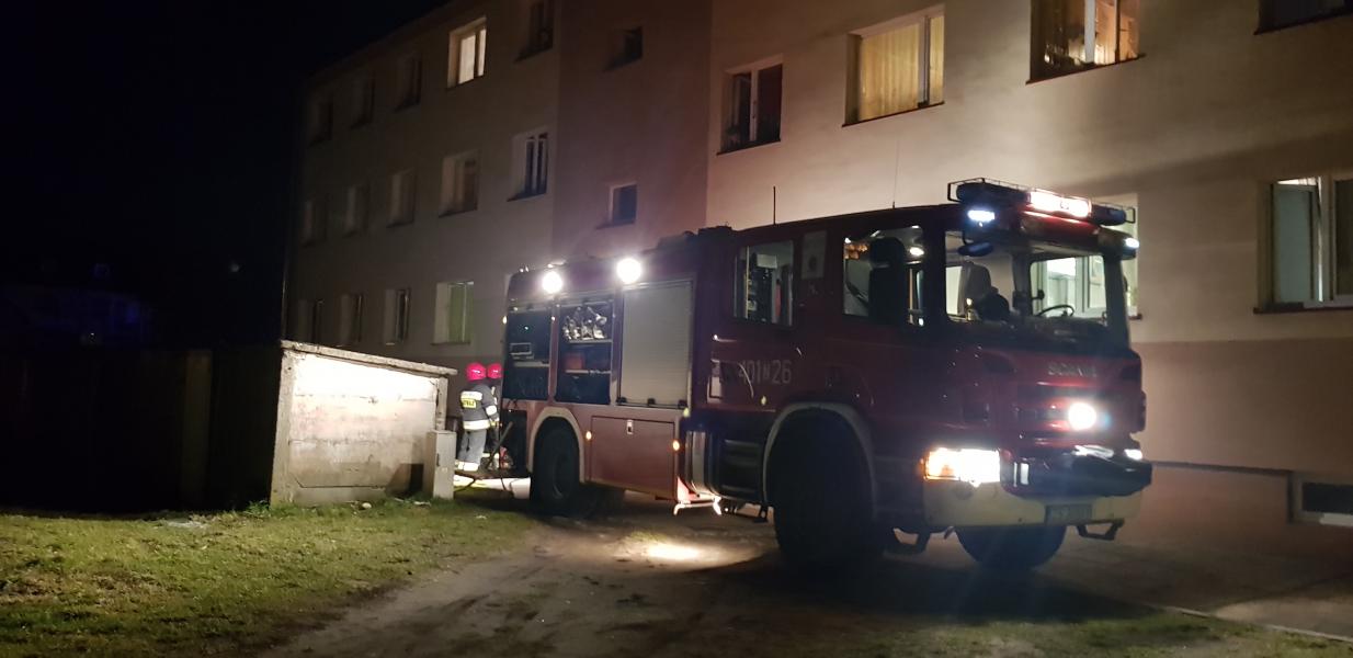 Tragiczny finał pożaru w bloku przy ul. Moniuszki w Białogardzie 