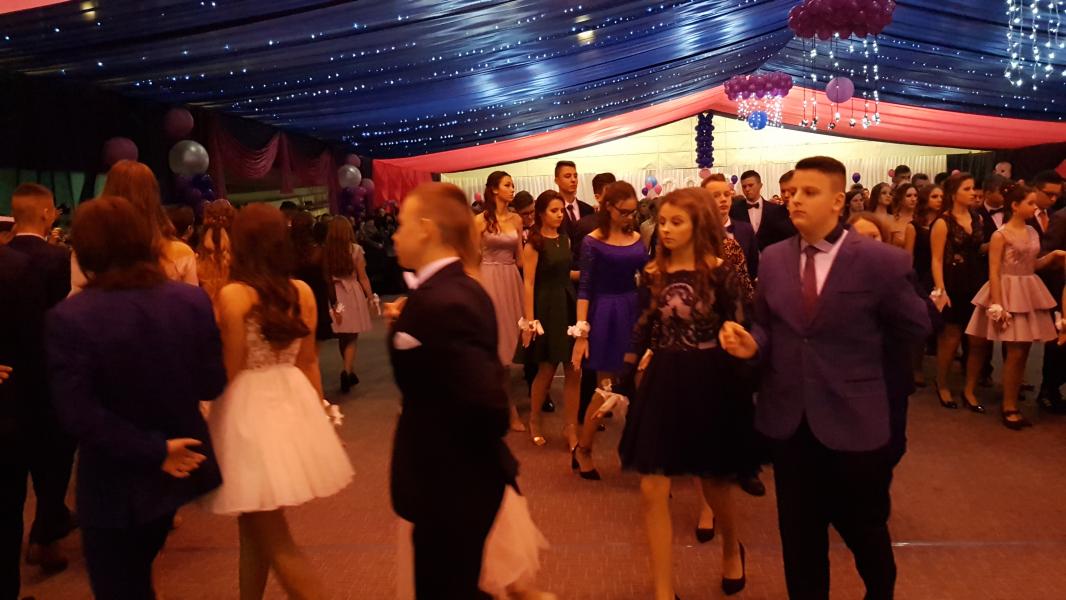 Bal Szkolny 2019 - szkolna zabawa i Polonez w wykonaniu klas gimnazjalnych.  Duża porcja zdjęć z tego wydarzenia! 