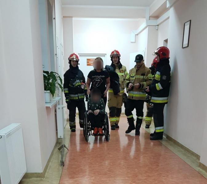 Niecodzienna interwencja Straży Pożarnej w Białogardzie.