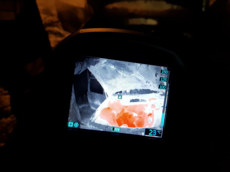 Kamera termowizyjna w OSP Tychowo  - wyrazy wdzięczności dla sponsorów.  